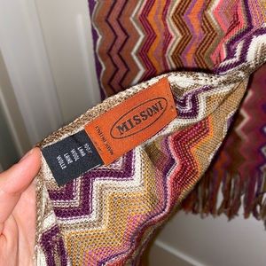 Multi-colored Missoni scarf
